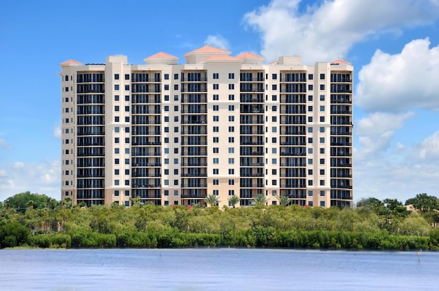 view of property featuring a water view