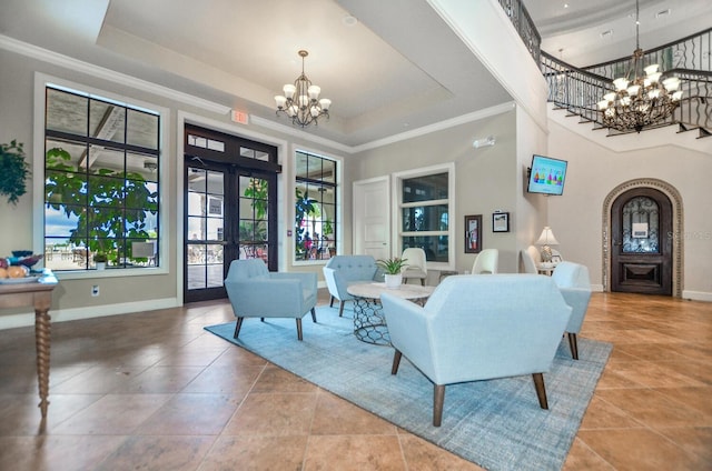 view of community lobby