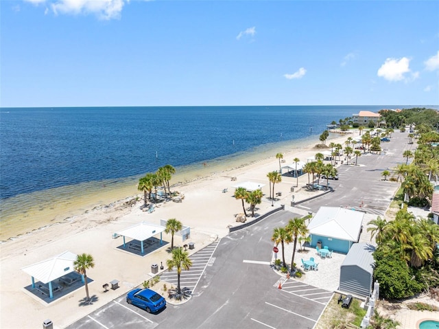 water view featuring a beach view