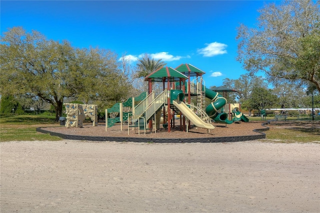 view of community playground