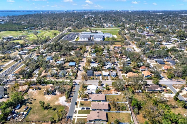 birds eye view of property featuring a residential view