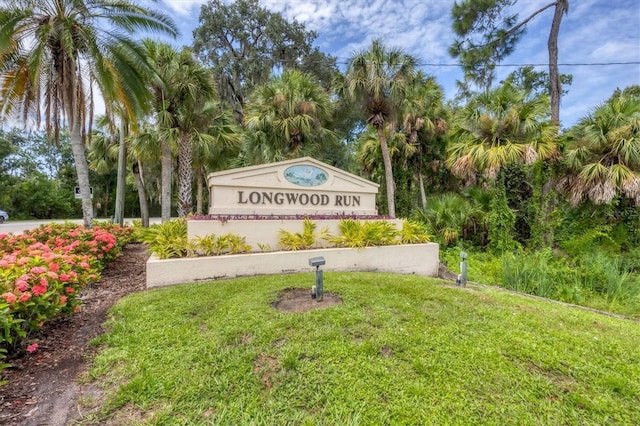 4579 Del Sol Blvd S, Sarasota, FL 34243 - community / neighborhood sign with a lawn