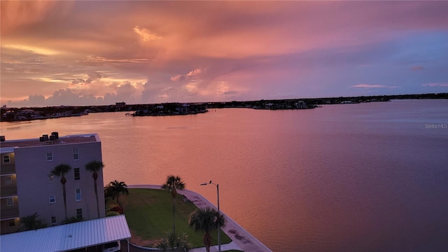 property view of water