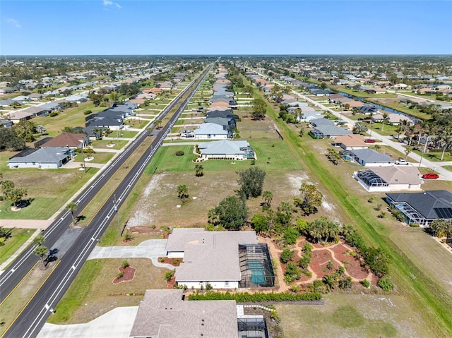 birds eye view of property featuring a residential view