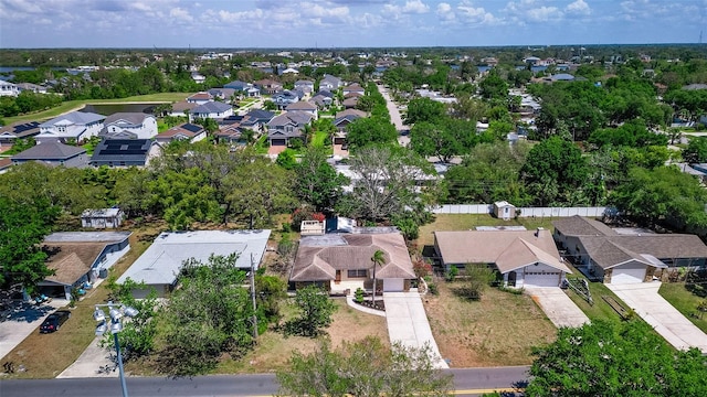 birds eye view of property featuring a residential view