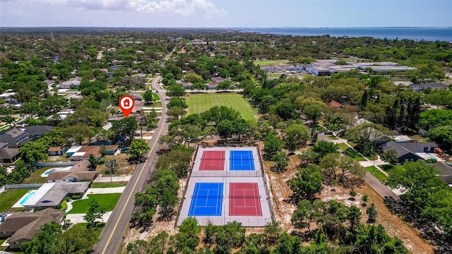 bird's eye view featuring a residential view