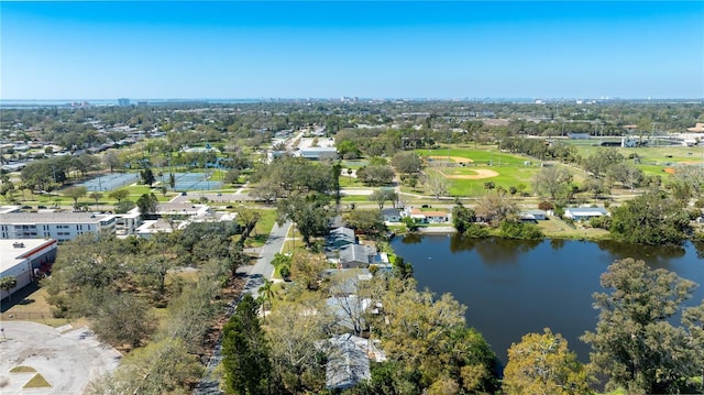 1131 60th Ave S, Saint Petersburg, FL 33705 - aerial view of property and surrounding area featuring a nearby body of water