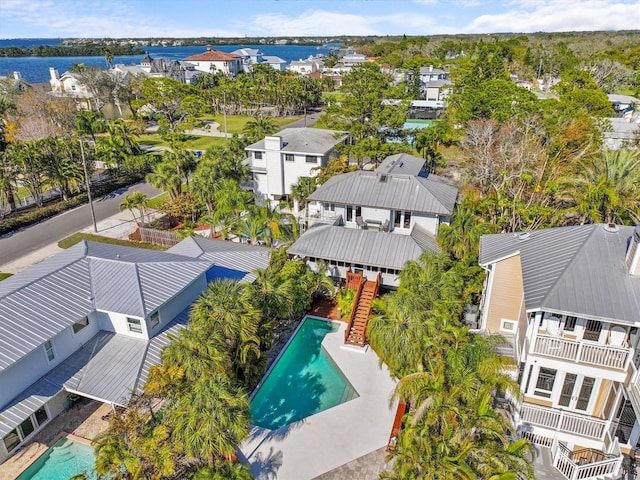 birds eye view of property featuring a residential view