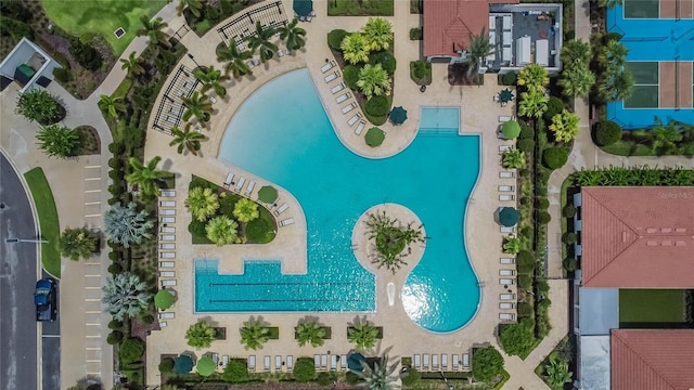 bird's eye view