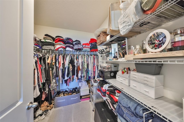 view of spacious closet