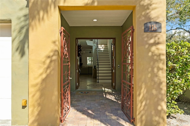 view of entrance to property