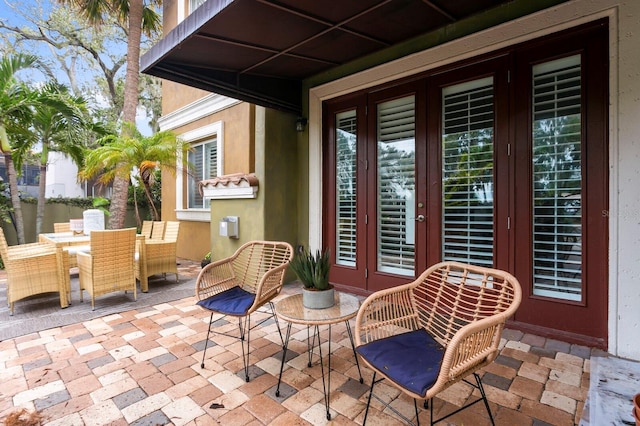 view of patio / terrace with outdoor dining space