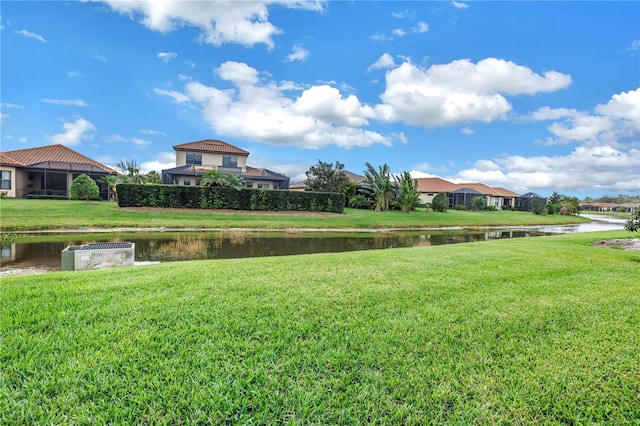 10446 Highland Park Pl, Palmetto, FL 34221 - view of home's community with a water view and a yard
