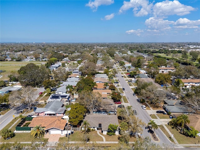 birds eye view of property featuring a residential view