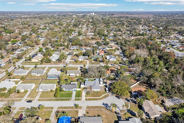 drone / aerial view featuring a residential view