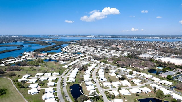 1320 Bottlebrush Dr, Bradenton, FL 34208 - aerial view of residential area featuring a nearby body of water