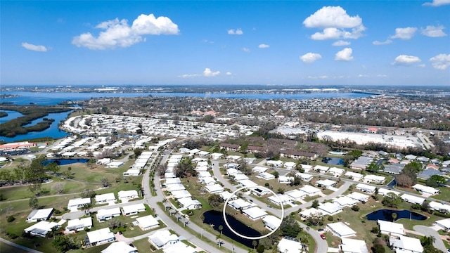 1320 Bottlebrush Dr, Bradenton, FL 34208 - aerial view of property's location featuring a nearby body of water and nearby suburban area