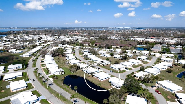 1320 Bottlebrush Dr, Bradenton, FL 34208 - view of property location with a large body of water and nearby suburban area