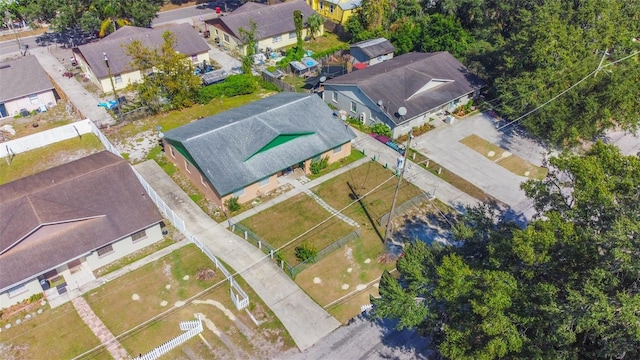 birds eye view of property featuring a residential view