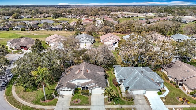 bird's eye view featuring a residential view