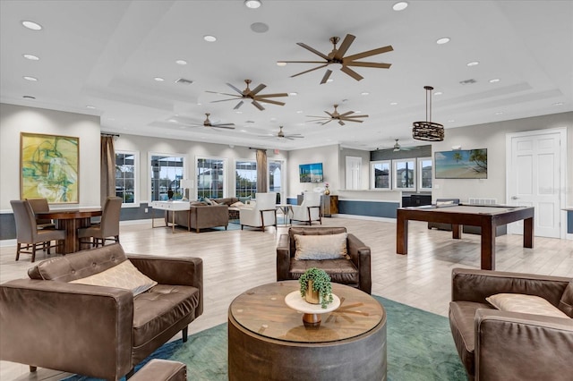 common area with visible vents