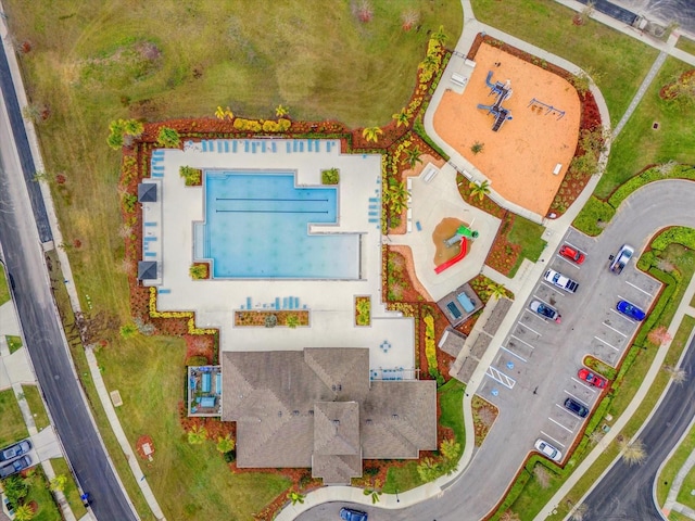 drone / aerial view