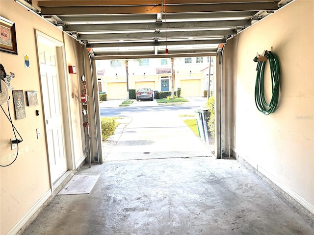 3128 Bayshore Oaks Dr, Tampa, FL 33611 - garage with baseboards