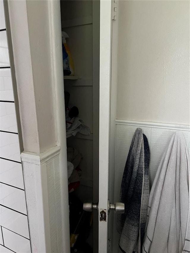 view of closet