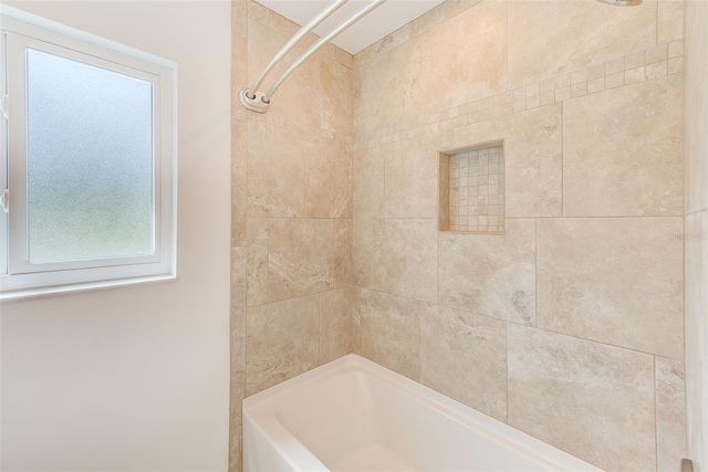 bathroom featuring shower / bathing tub combination