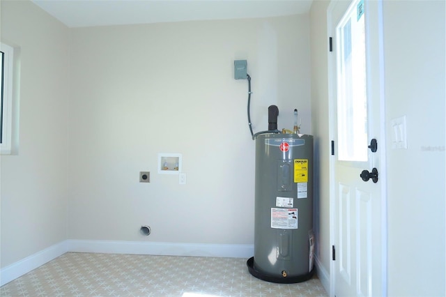 utilities with electric water heater