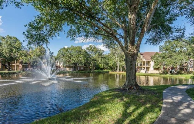 property view of water