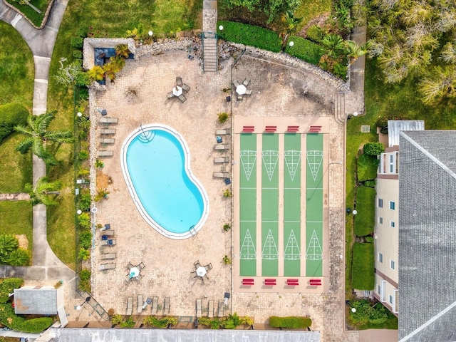 aerial view