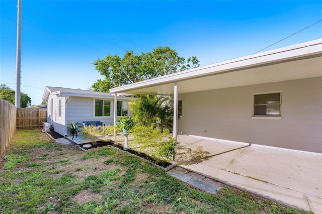 679 71st Ave N, Saint Petersburg, FL 33702 - exterior space with an attached carport and fence