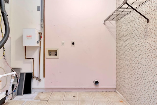 5101 Estates Cir, Sarasota, FL 34243 - washroom featuring hookup for a washing machine and hookup for an electric dryer
