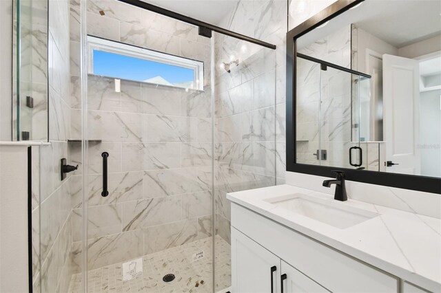 4717 W Mccoy St Unit 9, Tampa, FL 33616 - full bathroom with a stall shower and vanity