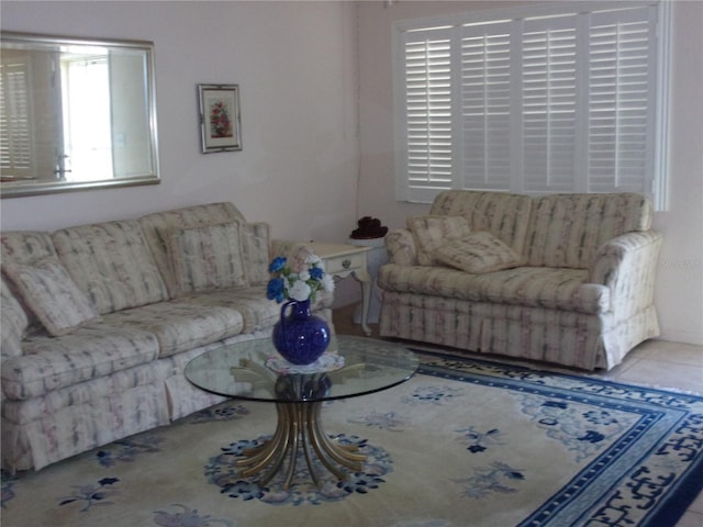 view of living room