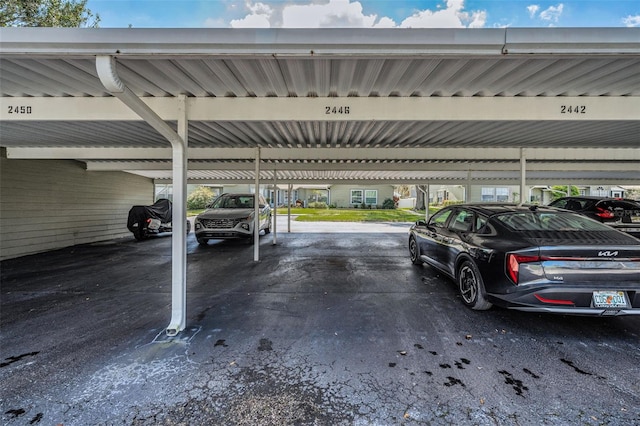 2446 Bentley Dr, Palm Harbor, FL 34684 - view of covered parking lot
