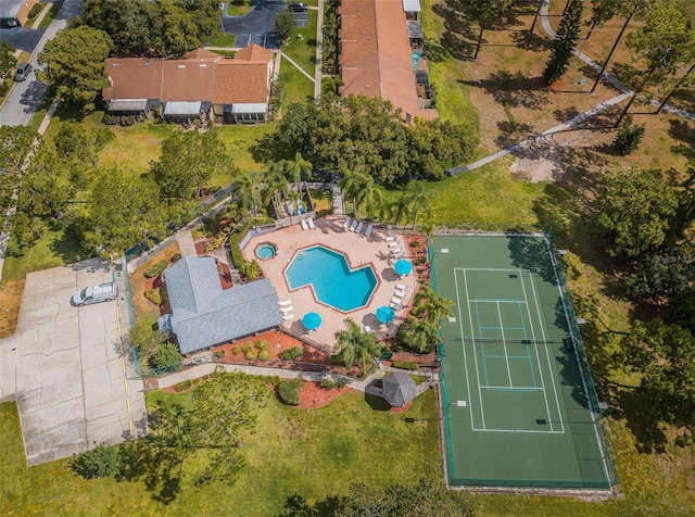 2446 Bentley Dr, Palm Harbor, FL 34684 - bird's eye view