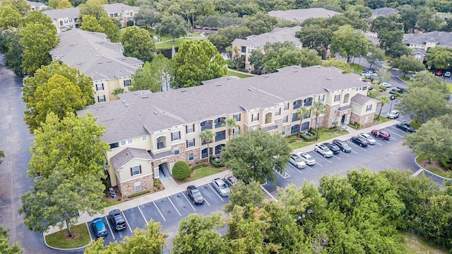 birds eye view of property featuring a residential view