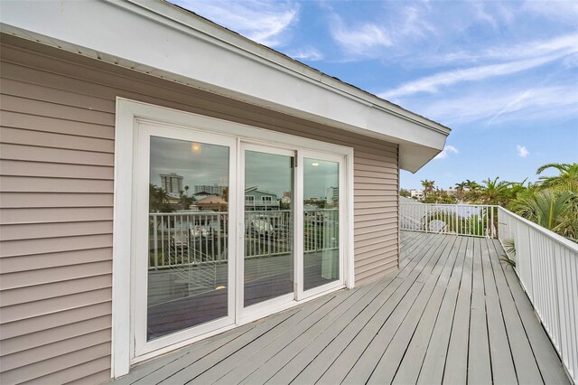 17404 1st St E, Redington Shores, FL 33708 - view of wooden terrace