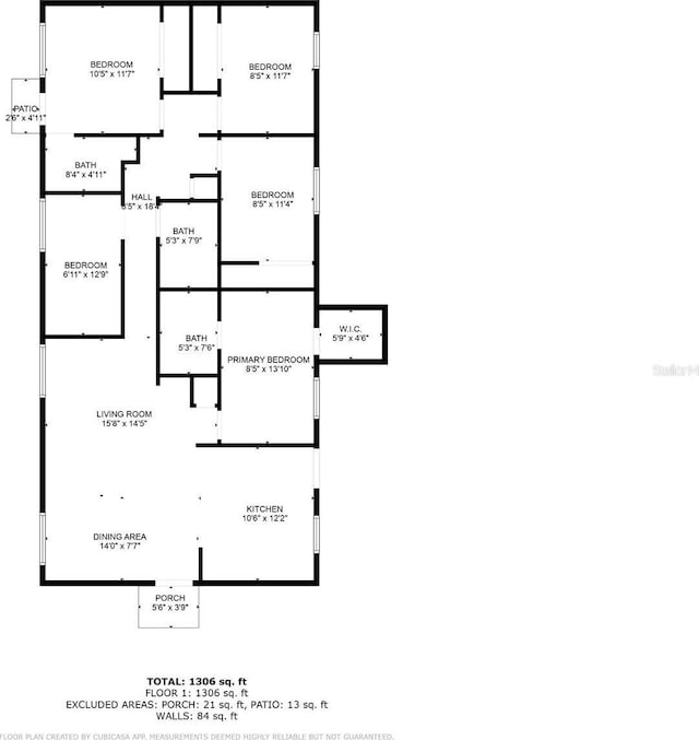 8319 N 14th St, Tampa, FL 33604 - property floor plan