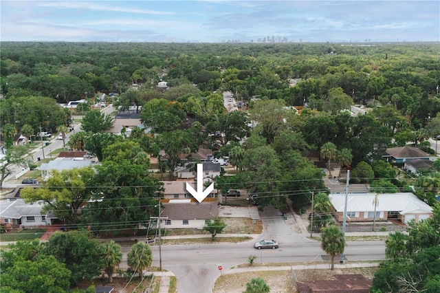 8319 N 14th St, Tampa, FL 33604 - drone / aerial view of a heavily wooded area
