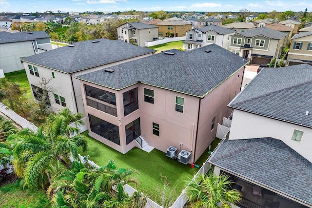 drone / aerial view featuring a residential view