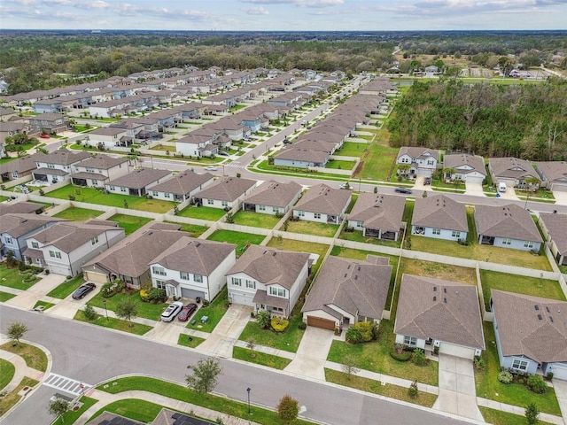 birds eye view of property featuring a residential view