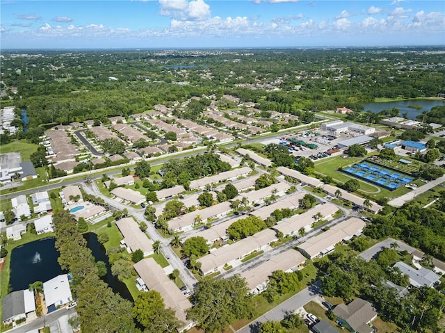 858 Cambridge Ct Unit 858, Dunedin, FL 34698 - aerial view of residential area featuring a large body of water