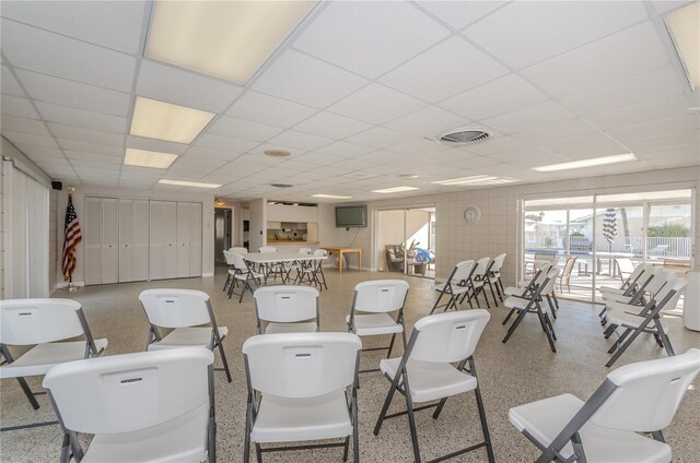 858 Cambridge Ct Unit 858, Dunedin, FL 34698 - living area with a paneled ceiling
