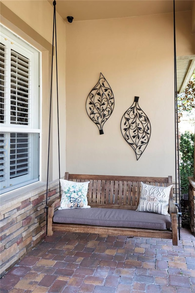 view of patio / terrace featuring covered porch