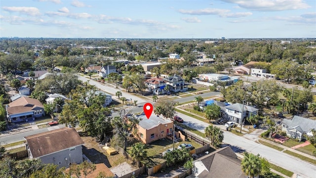 birds eye view of property featuring a residential view