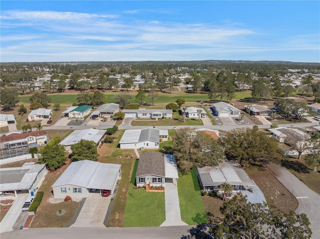 birds eye view of property featuring a residential view