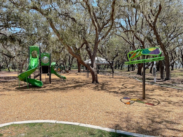 view of communal playground